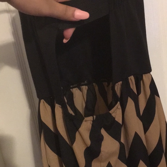 Strapless, open back, high to low dress - Picture 3 of 4